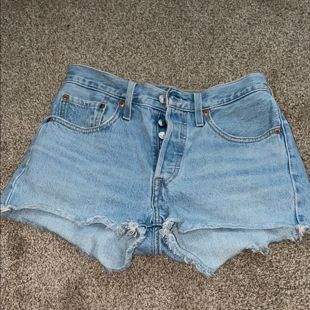 Levi’s 501 High Rise shorts